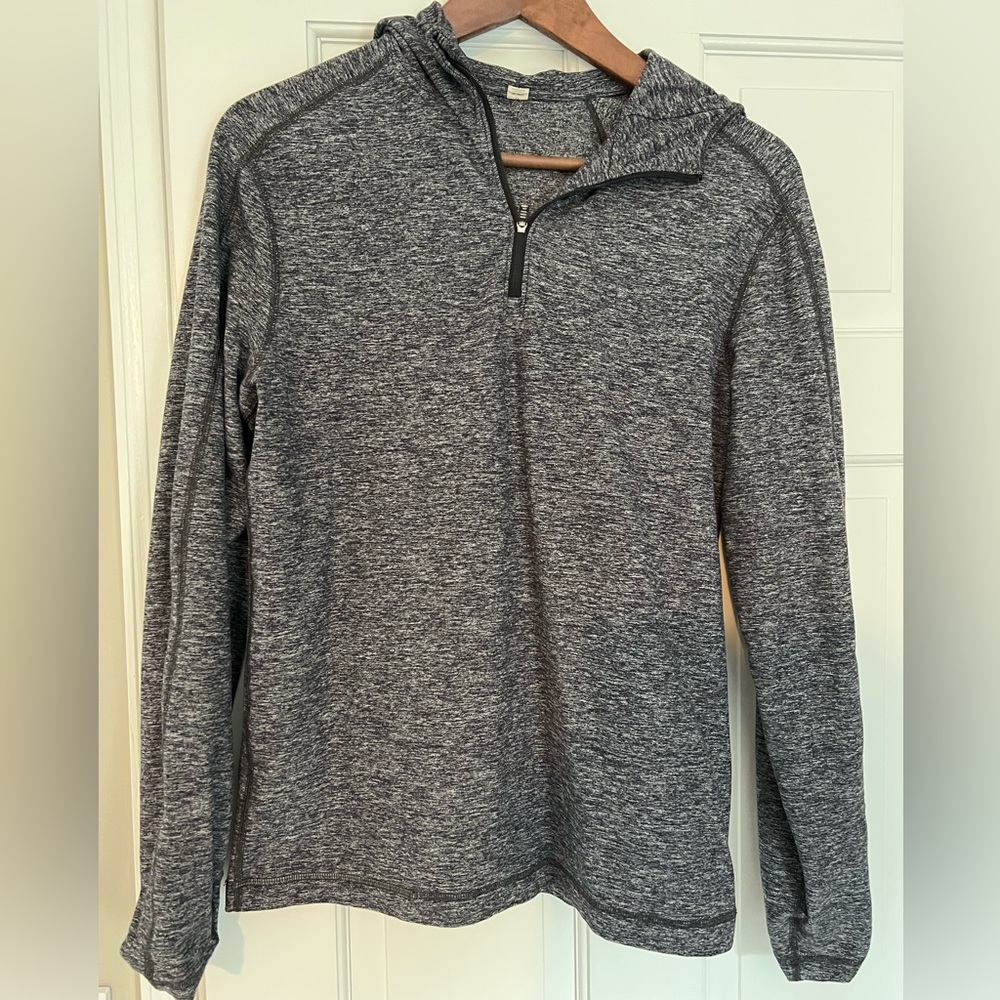 Mens Lululemon Surge warm 1/4 zip hoody